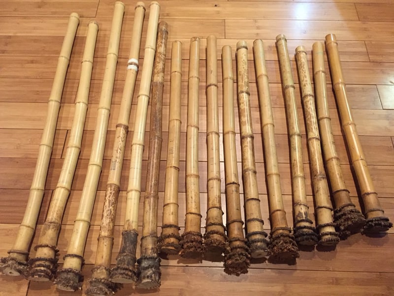 Types of Shakuhachi Bamboo