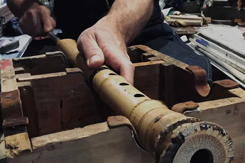 How to Repair a Cracked Shakuhachi